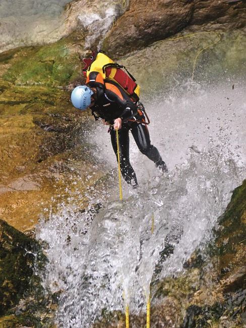 Familien-Canyoning