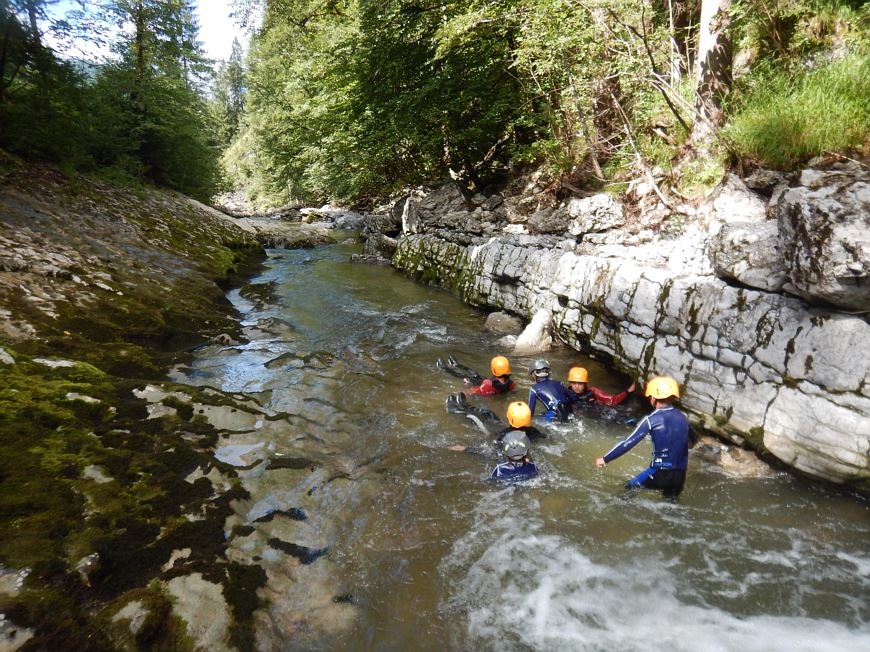 Familien- Canyoning